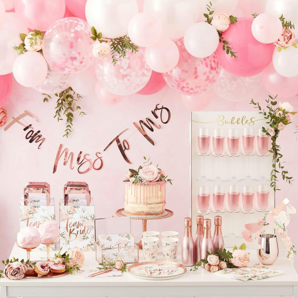 Helium Balloons |   Team Bride Confetti Balloons Balloons Confetti Balloons