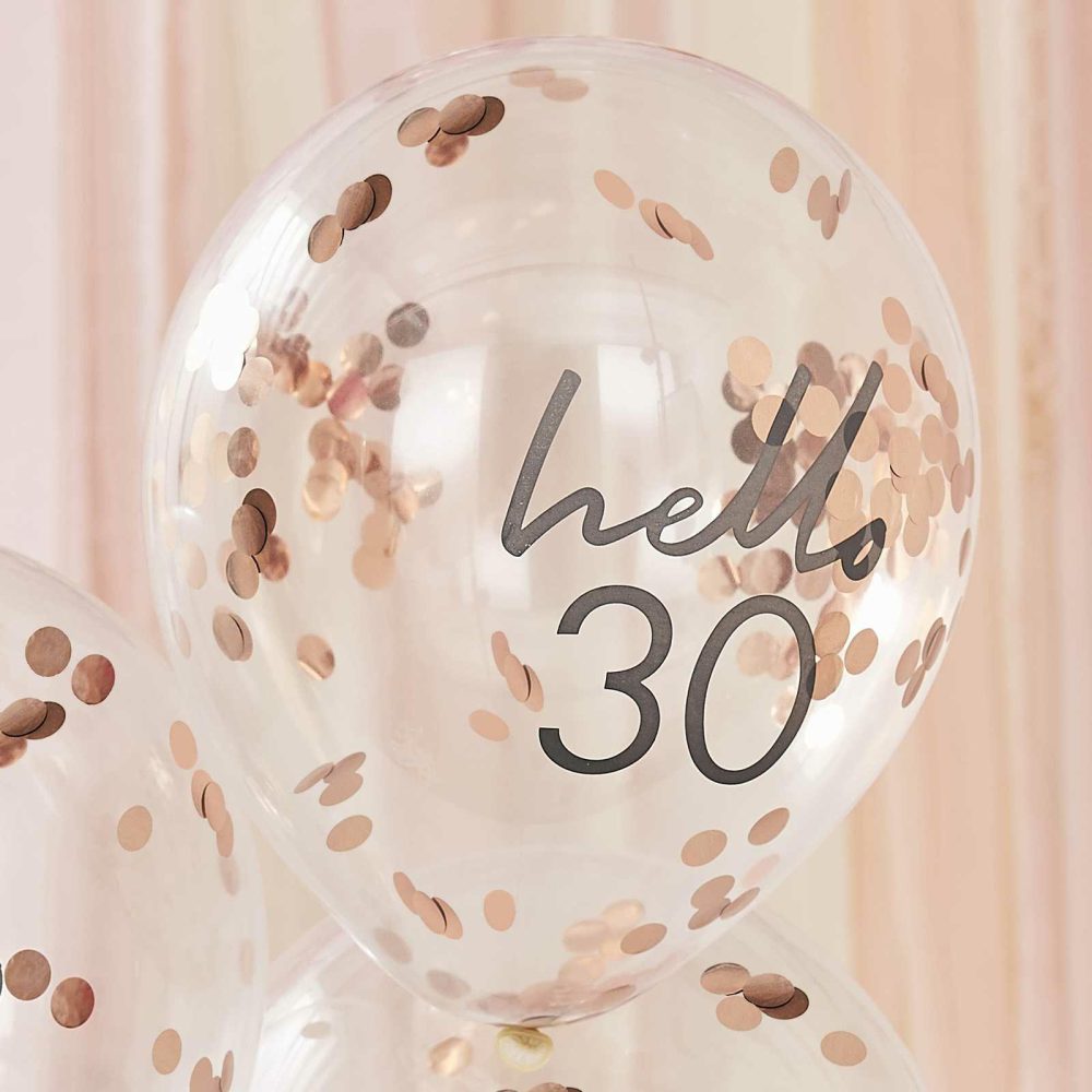 Latex Balloons |   Hello 30 Birthday Balloons Balloons Clear Balloons