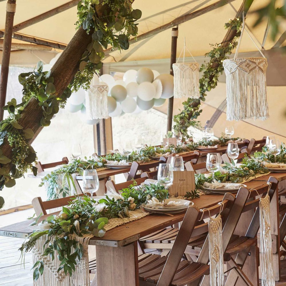 Latex Balloons |   Luxe Sage & White Balloon Arch With White Fans Balloon Arches Balloon Arches