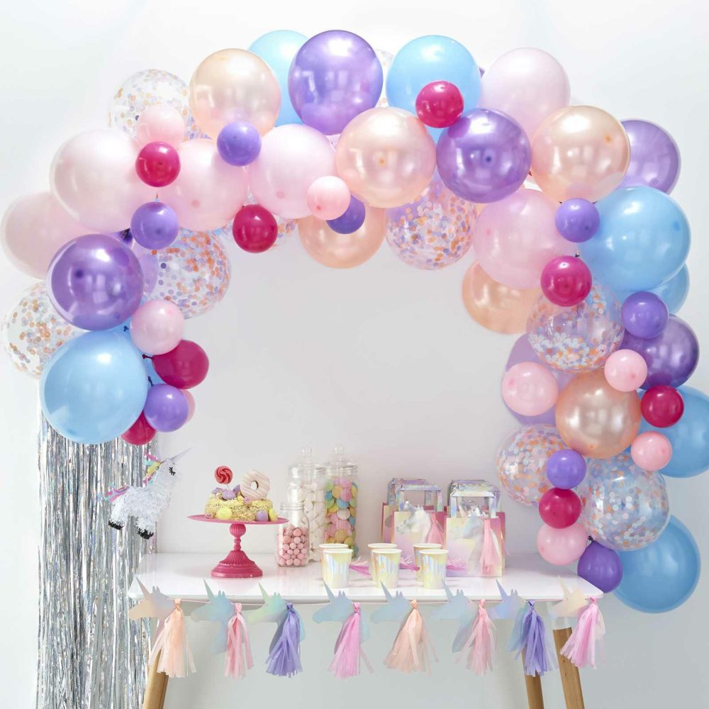 Latex Balloons |   Pastel Balloon Arch Kit Balloon Arches Balloon Arches