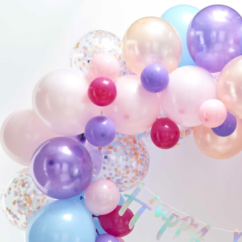 Latex Balloons |   Pastel Balloon Arch Kit Balloon Arches Balloon Arches