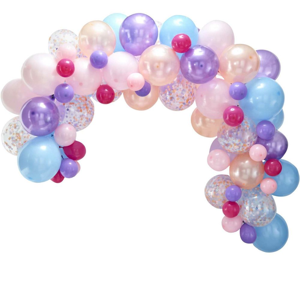 Latex Balloons |   Pastel Balloon Arch Kit Balloon Arches Balloon Arches