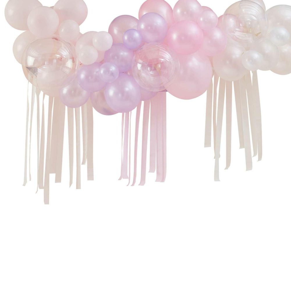 Latex Balloons |   Pastel, Pearl & Ivory Balloon Arch Kit Balloon Arches Balloon Arches