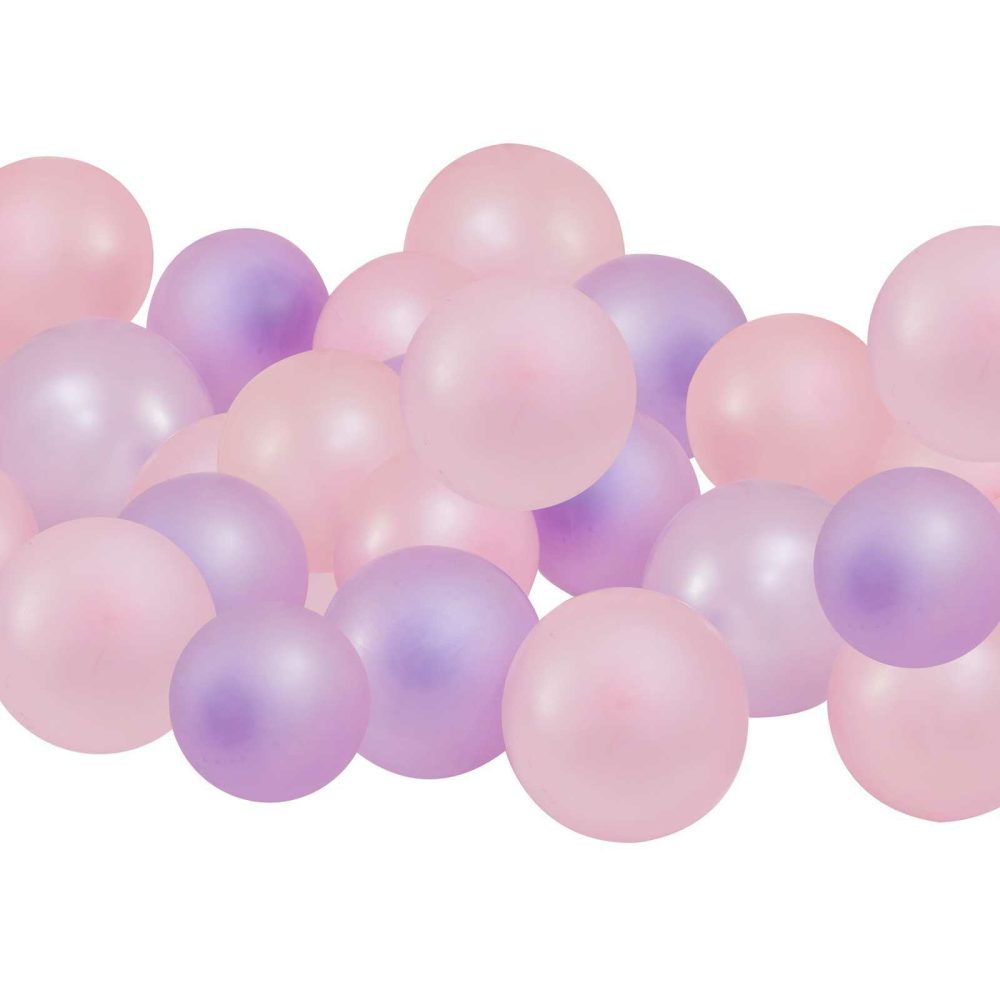 Latex Balloons |   Pink And Lilac Balloon Mosaic Balloon Pack Balloon Mosaic Stands Balloon Mosaic Stands