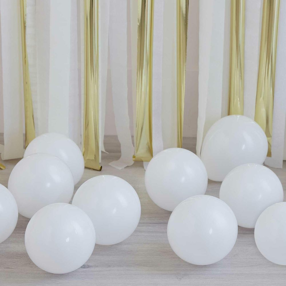 Latex Balloons |   White Balloon Mosaic Balloon Pack Balloon Packs Balloon Packs