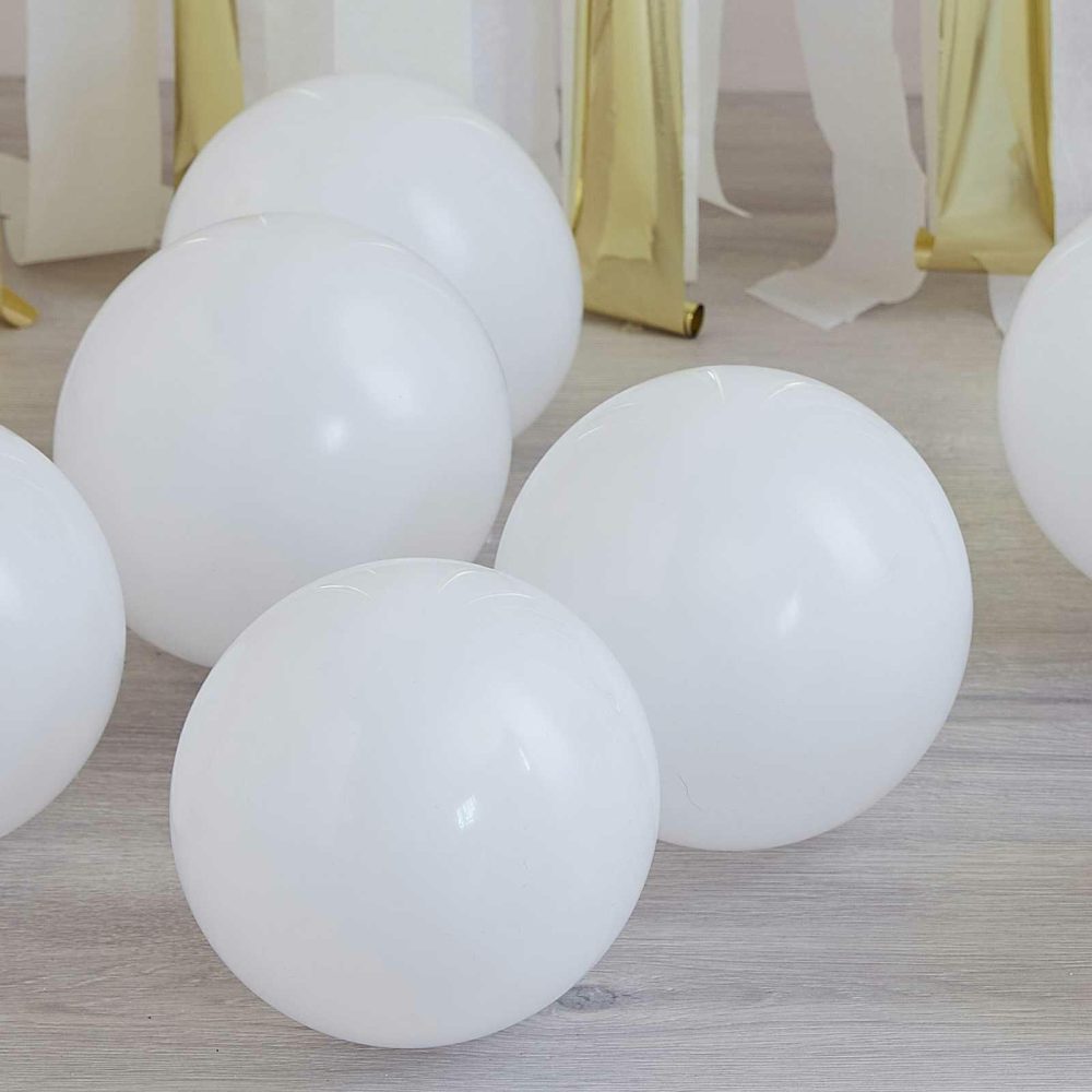 Latex Balloons |   White Balloon Mosaic Balloon Pack Balloon Packs Balloon Packs