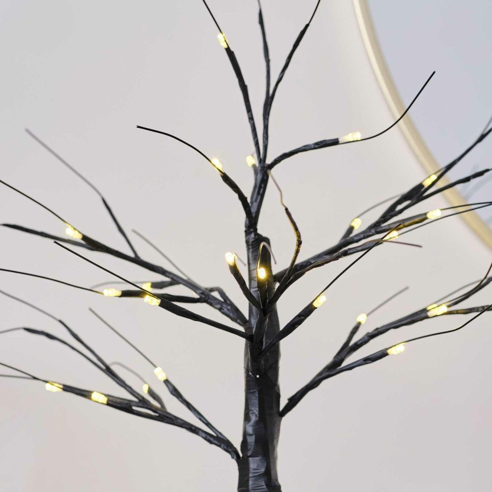 Lighting |   Black Light Up Halloween Tree Decoration Lighting