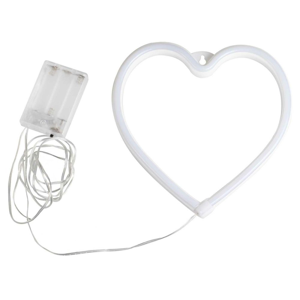 Lighting |   Pink Neon Heart Light Homeware Lighting