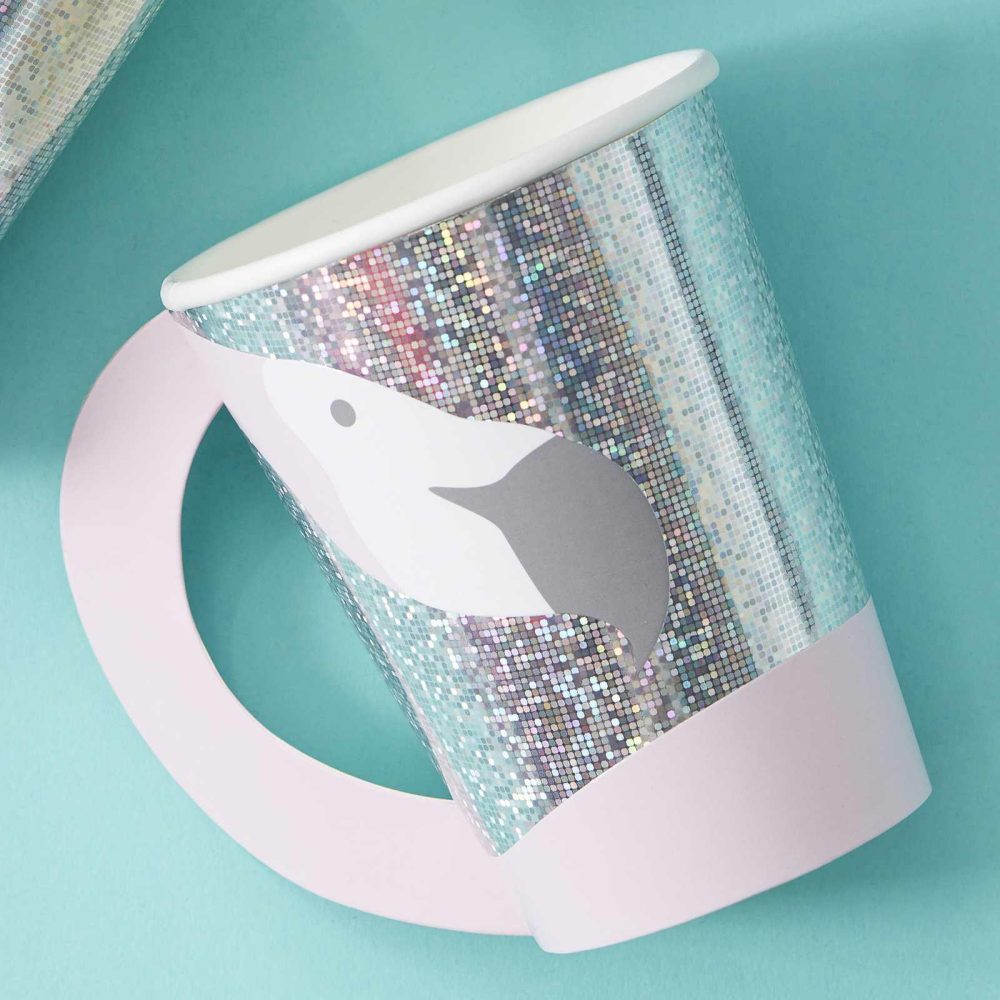 Paper Cups |   Flamingo Shaped Paper Cups Paper Cups Paper Cups