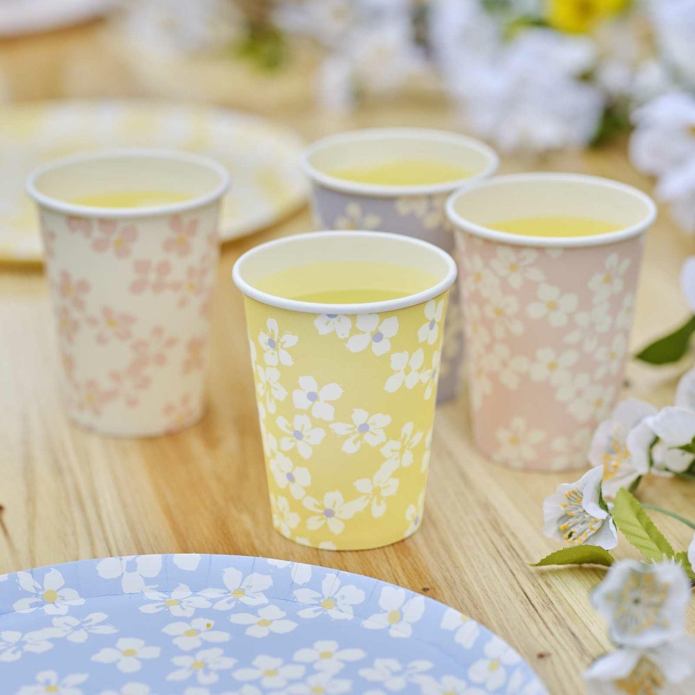 Paper Cups |   Floral Paper Cups Paper Cups Paper Cups