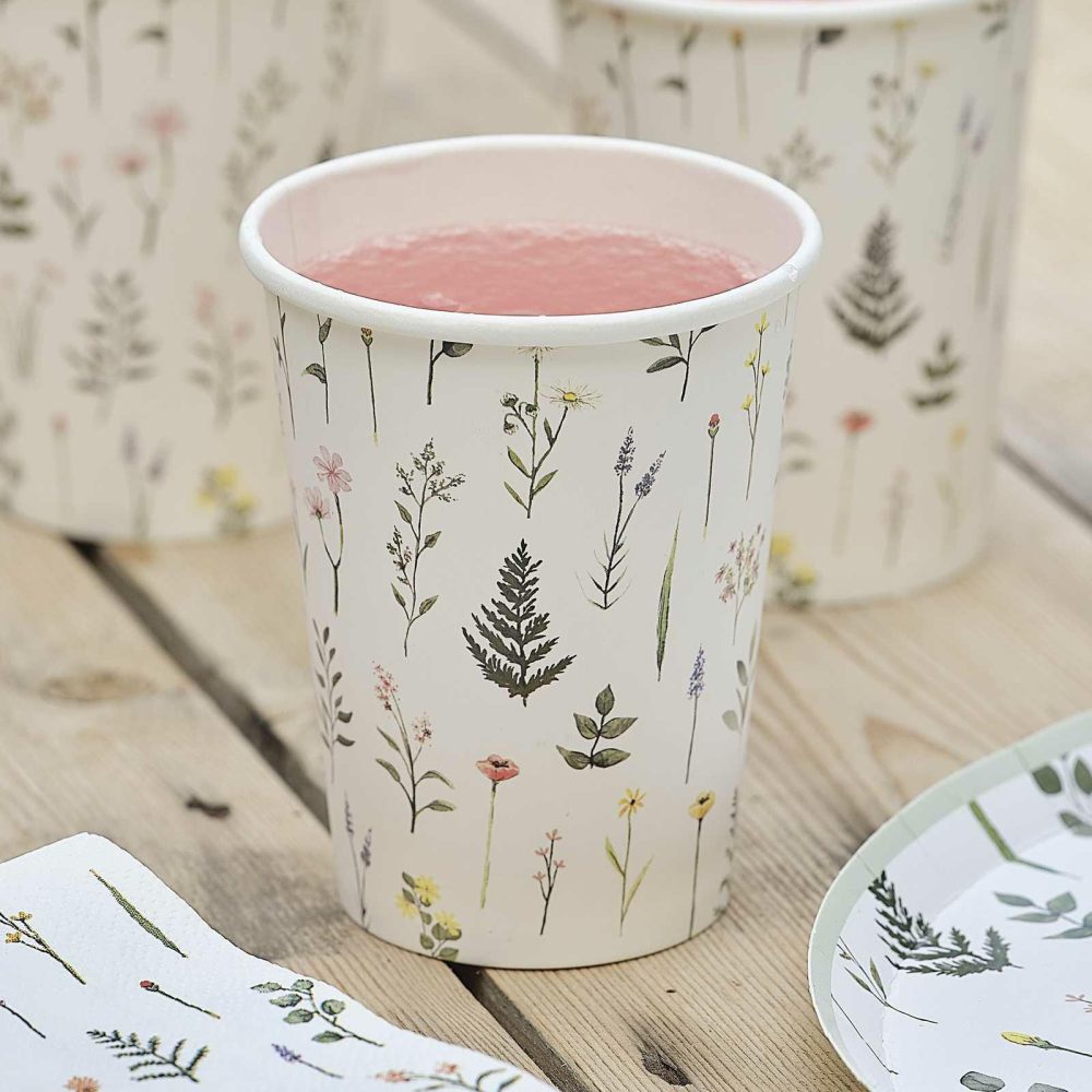 Paper Cups |   Floral Paper Cups Paper Cups Paper Cups