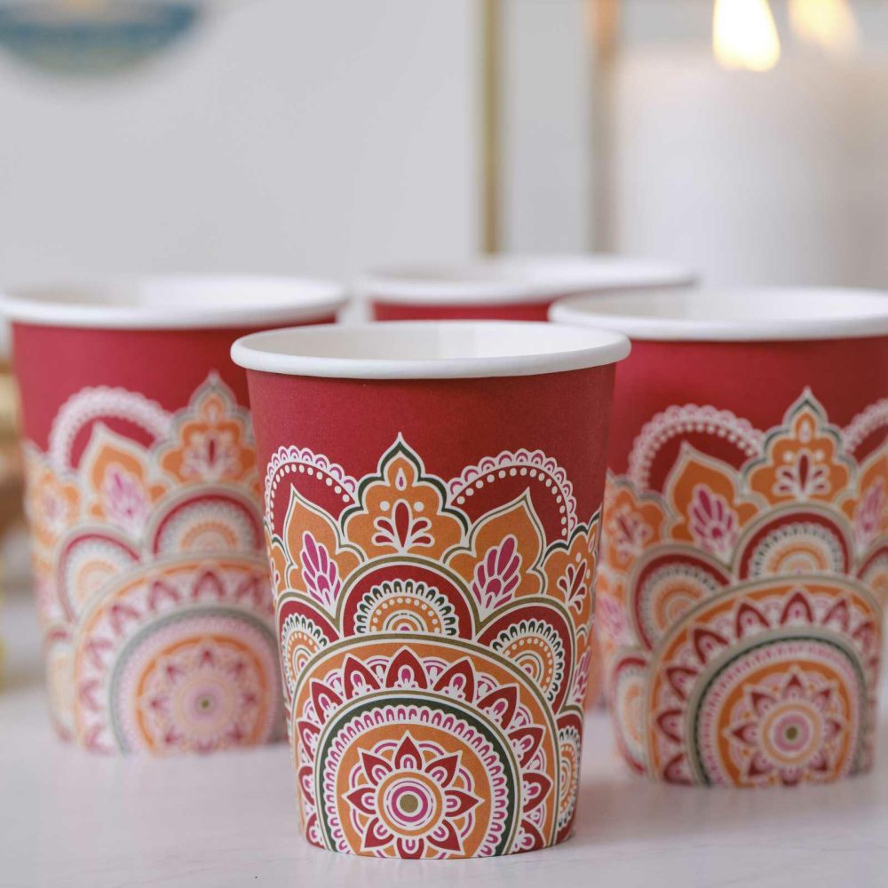 Paper Cups |   Multicoloured Paper Diwali Cups Paper Cups Paper Cups