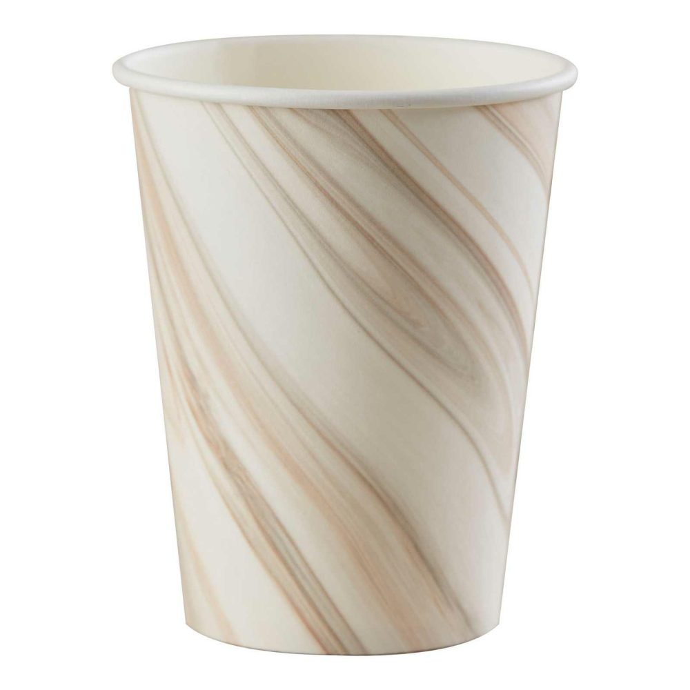 Paper Cups |   Natural Marble Print Paper Cups Paper Cups Paper Cups