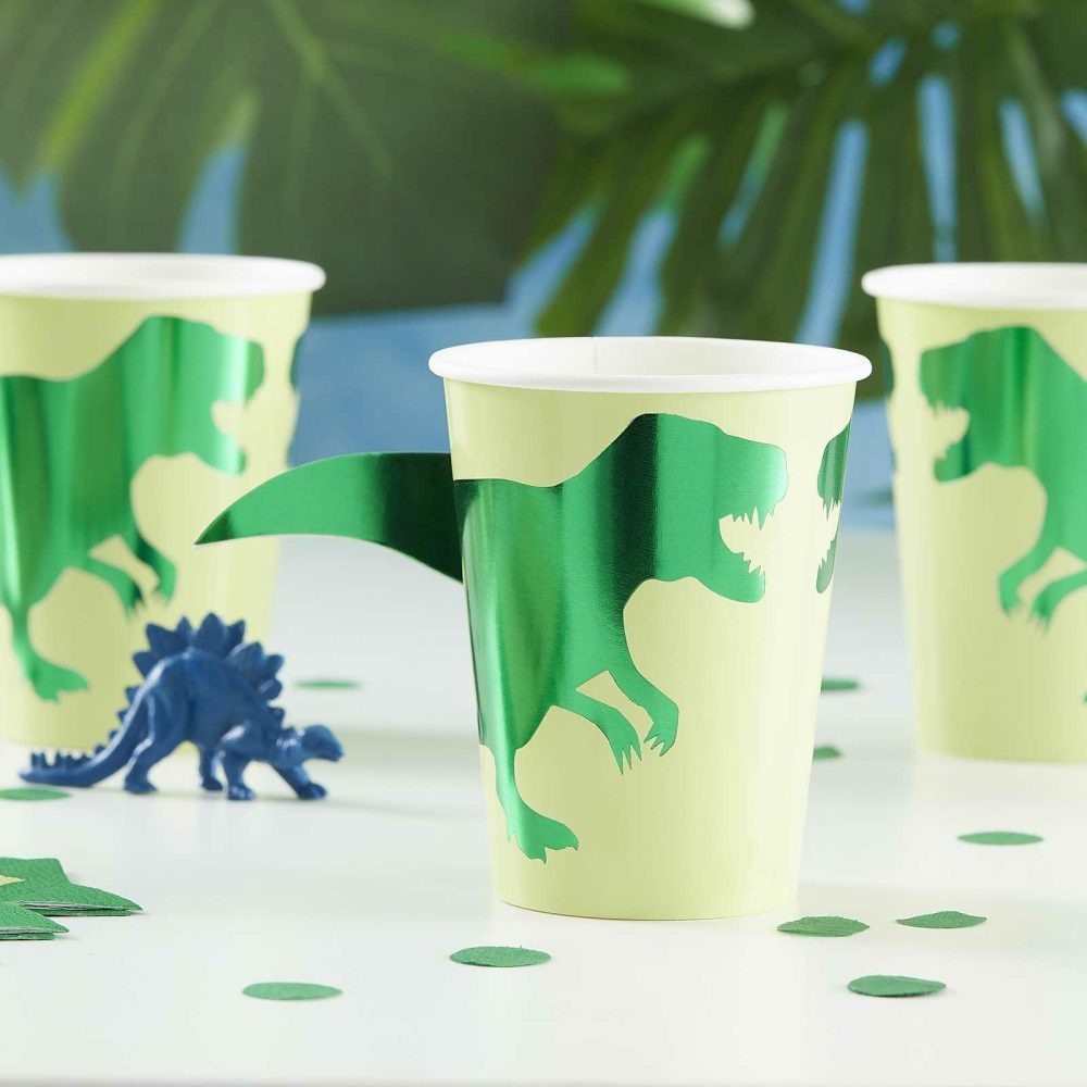 Paper Cups |   Paper Dinosaur Cups Paper Cups Paper Cups