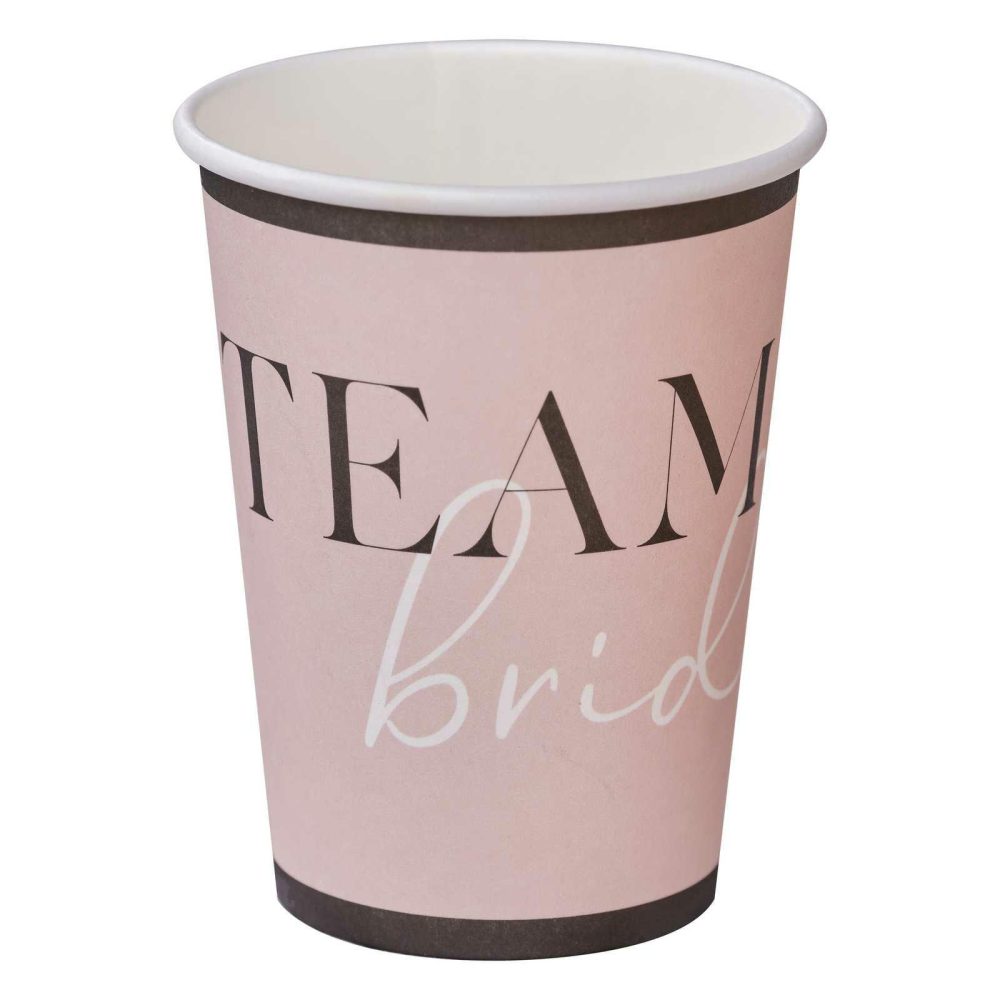 Paper Cups |   Team Bride Bachelorette Party Paper Cups Paper Cups Paper Cups