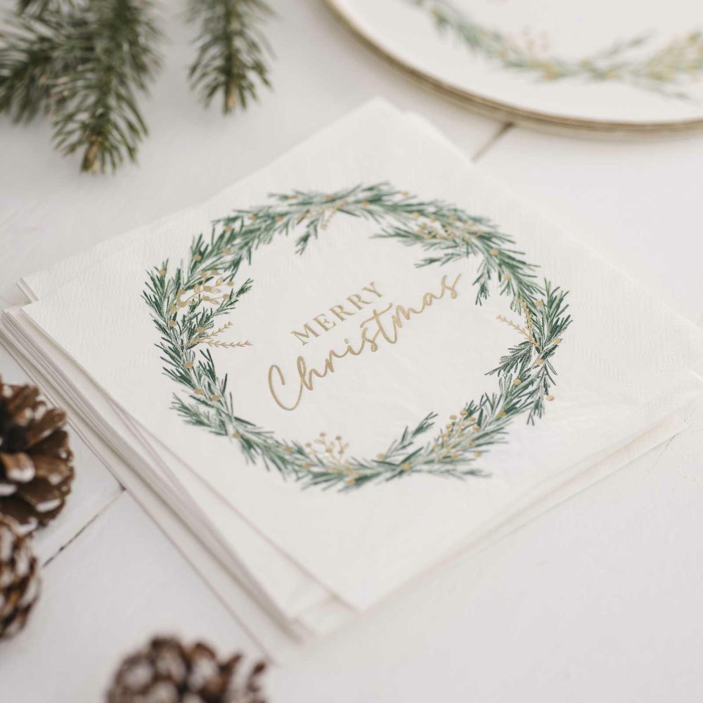 Paper Napkins |   Merry Christmas Paper Napkins Paper Napkins Paper Napkins