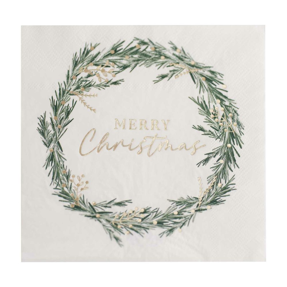 Paper Napkins |   Merry Christmas Paper Napkins Paper Napkins Paper Napkins