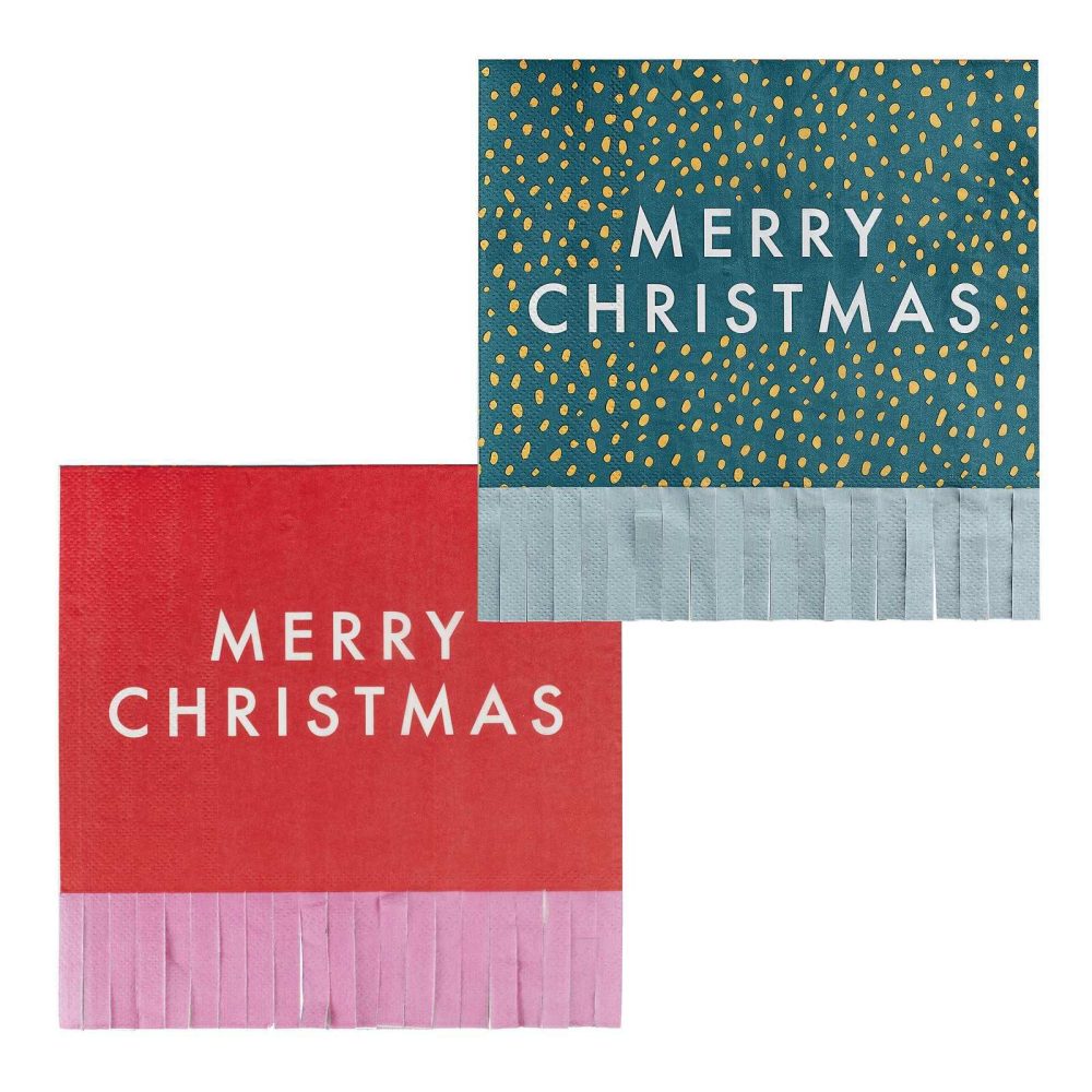 Paper Napkins |   Merry Christmas Paper Party Napkins Paper Napkins Paper Napkins