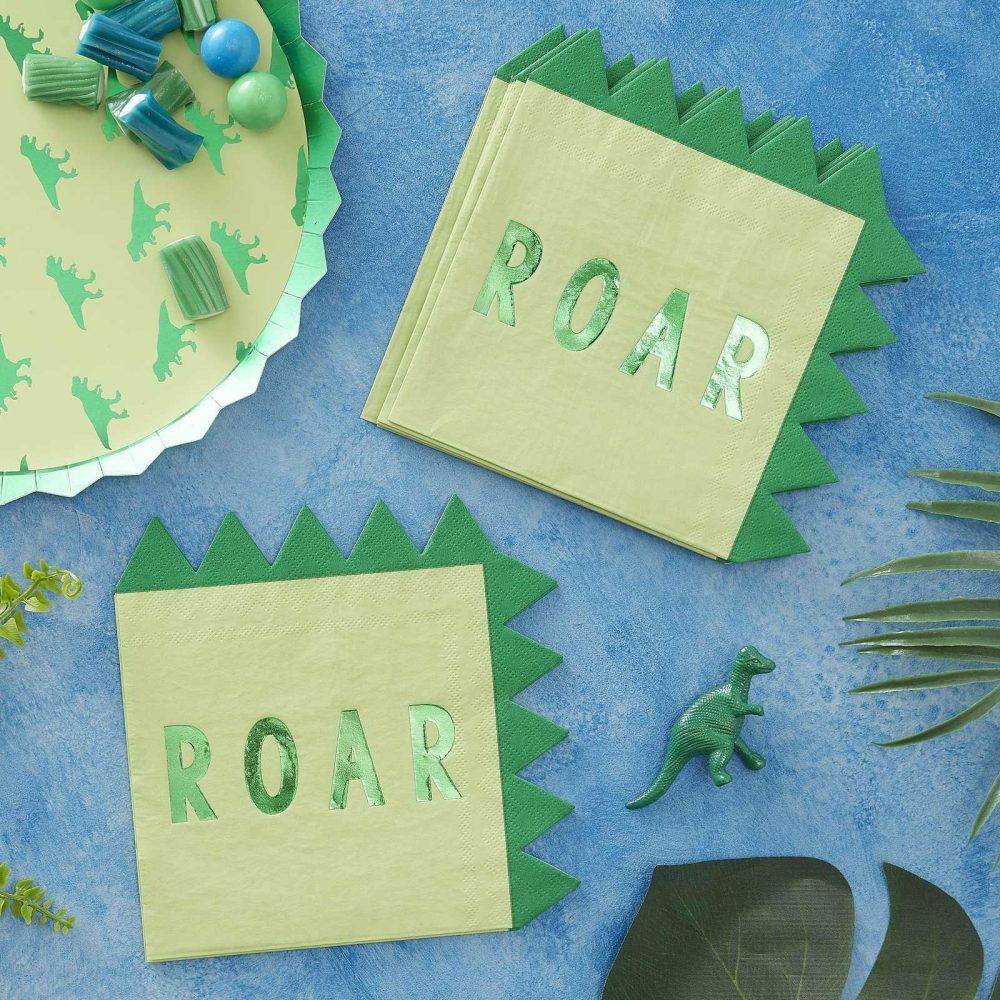 Paper Napkins |   Paper Dinosaur Napkins Paper Napkins Paper Napkins