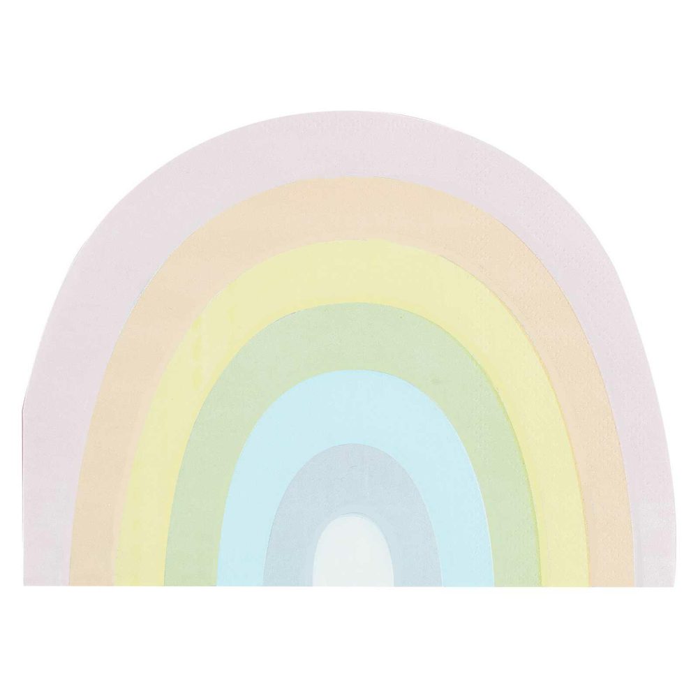 Paper Napkins |   Pastel Rainbow Napkins Paper Napkins Paper Napkins