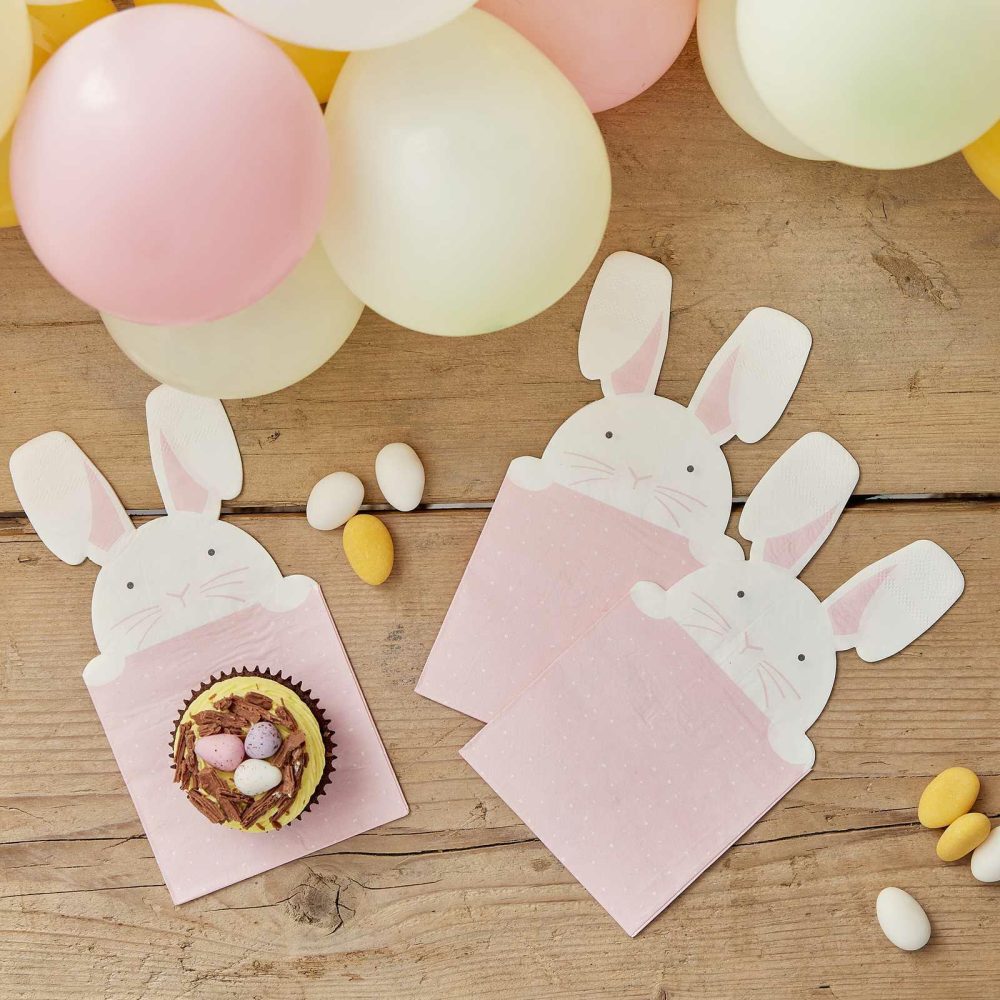 Paper Napkins |   Peeking Bunny Easter Napkins Paper Napkins Paper Napkins