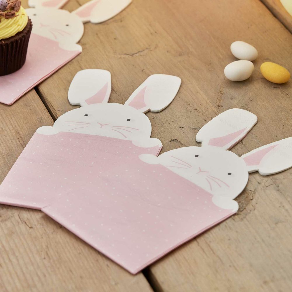 Paper Napkins |   Peeking Bunny Easter Napkins Paper Napkins Paper Napkins