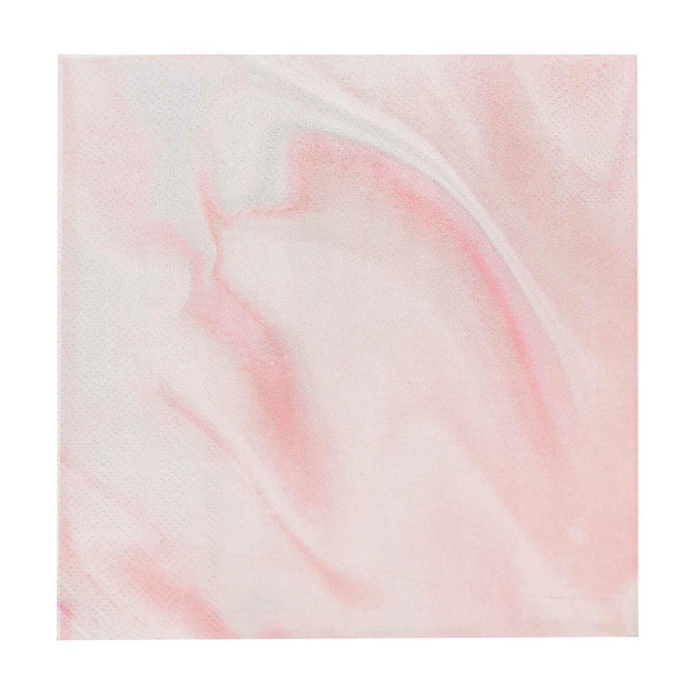 Paper Napkins |   Pink Marble Print Paper Napkins Paper Napkins Paper Napkins