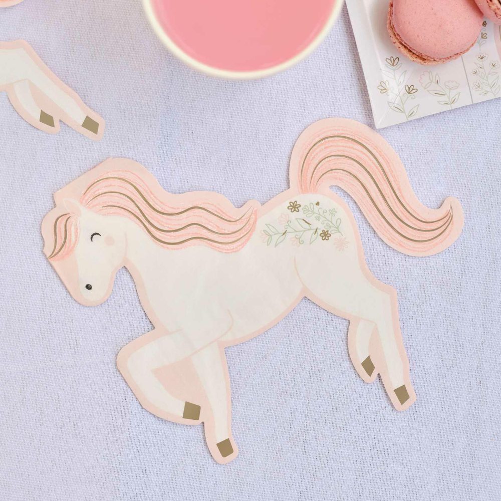 Paper Napkins |   Princess Horse Paper Party Napkins Paper Napkins Paper Napkins