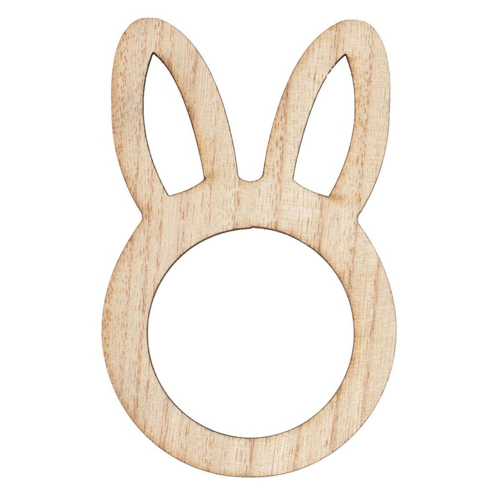 Paper Napkins |   Wooden Bunny Easter Napkin Rings Paper Napkins Paper Napkins