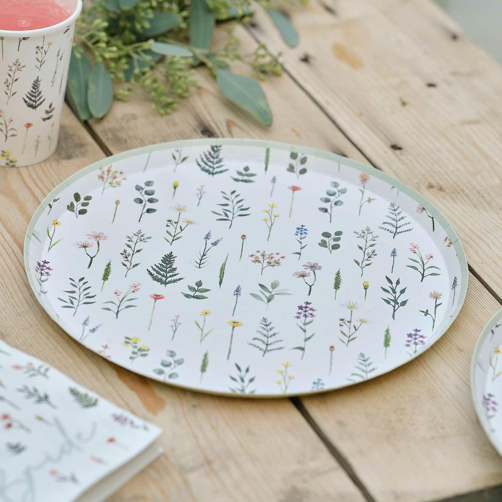 Paper Plates |   Floral Paper Plates Paper Plates Paper Plates