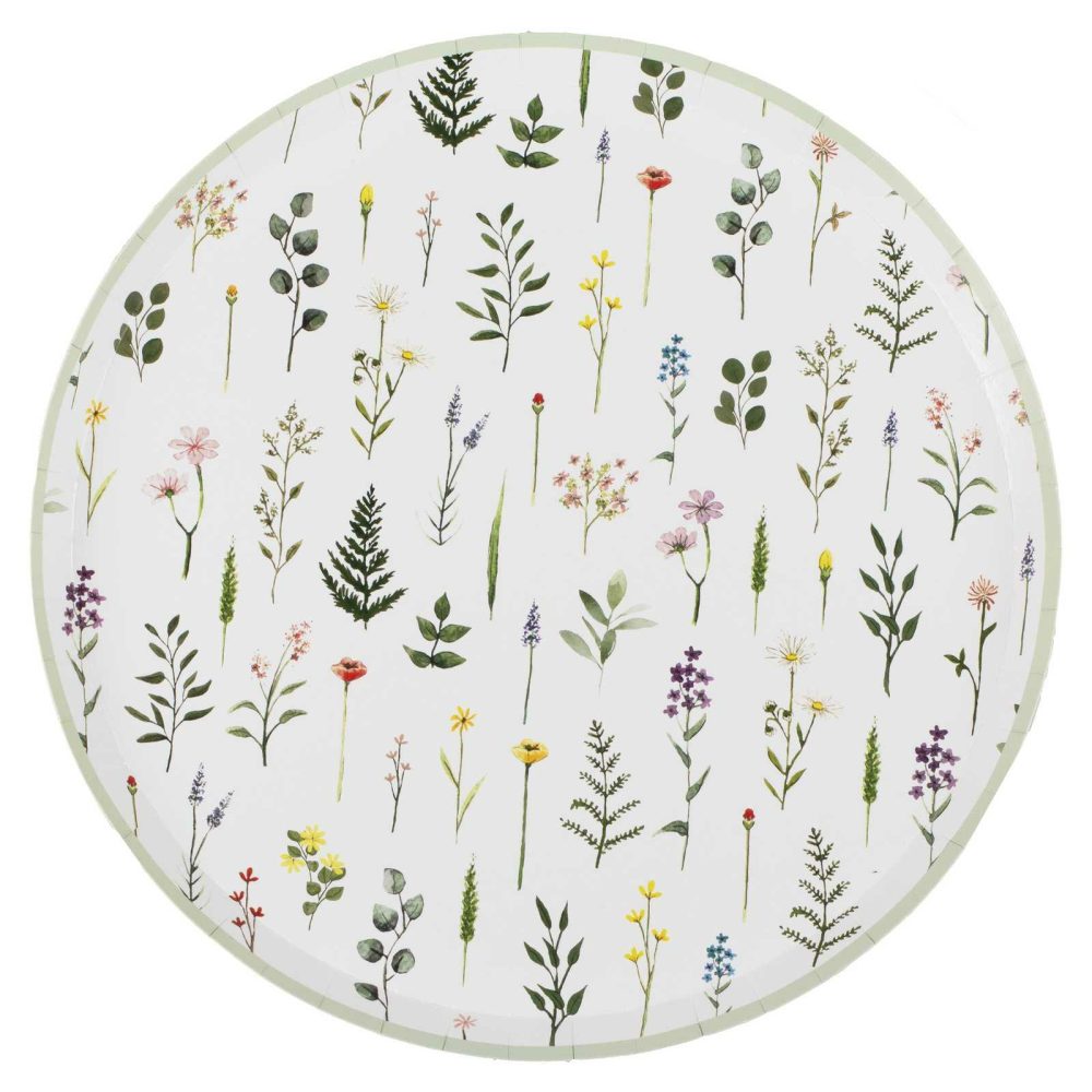 Paper Plates |   Floral Paper Plates Paper Plates Paper Plates