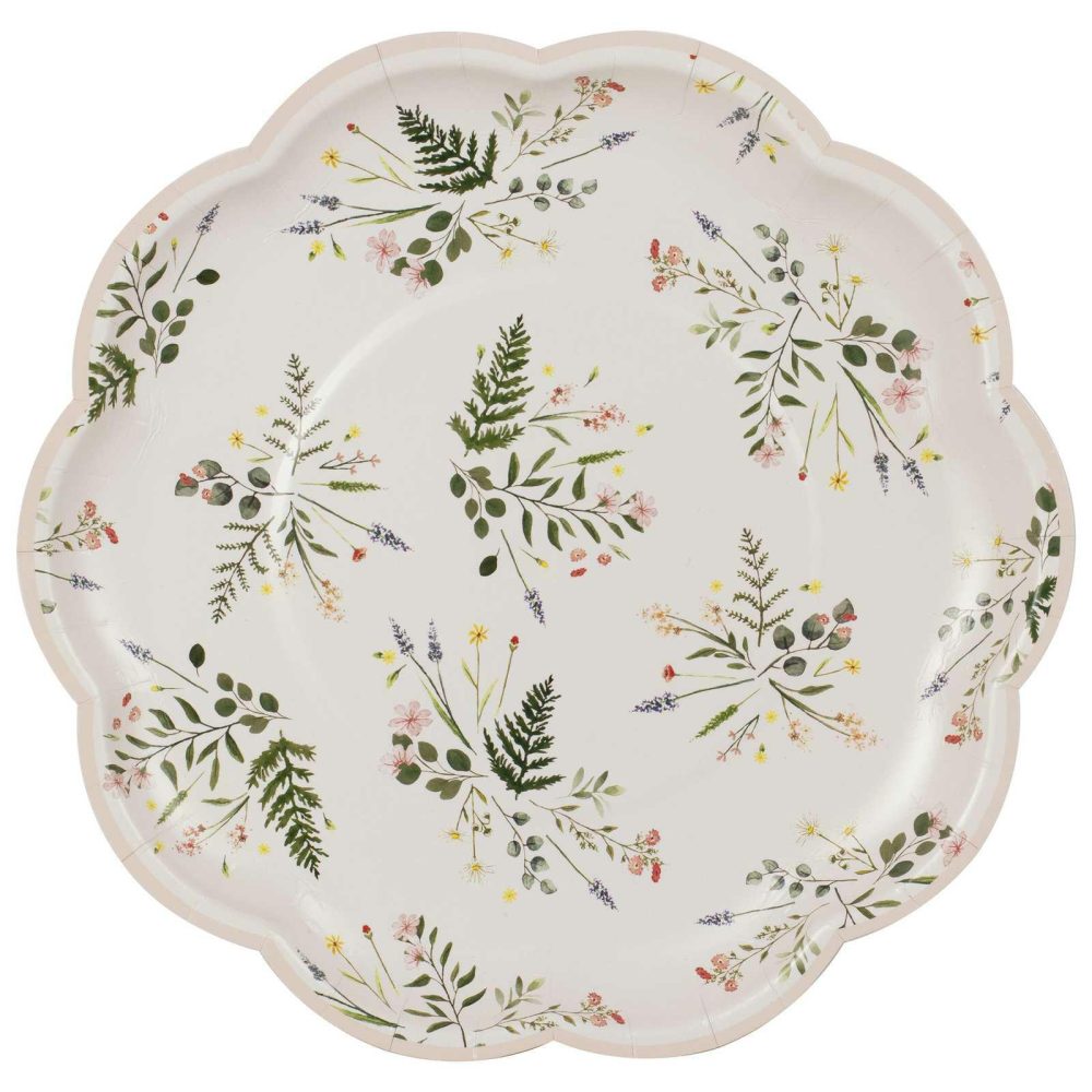 Paper Plates |   Floral Tea Party Paper Plates Paper Plates Paper Plates