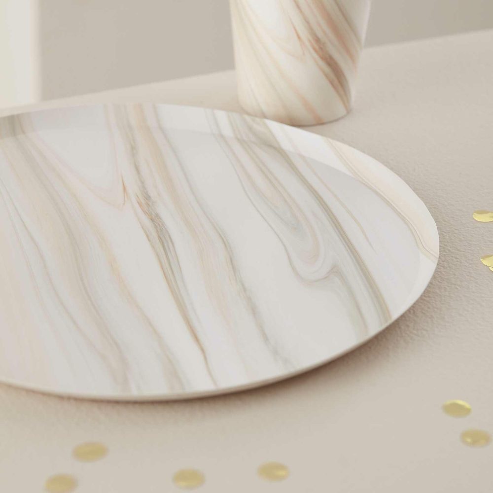 Paper Plates |   Natural Marble Paper Plates Paper Plates Paper Plates