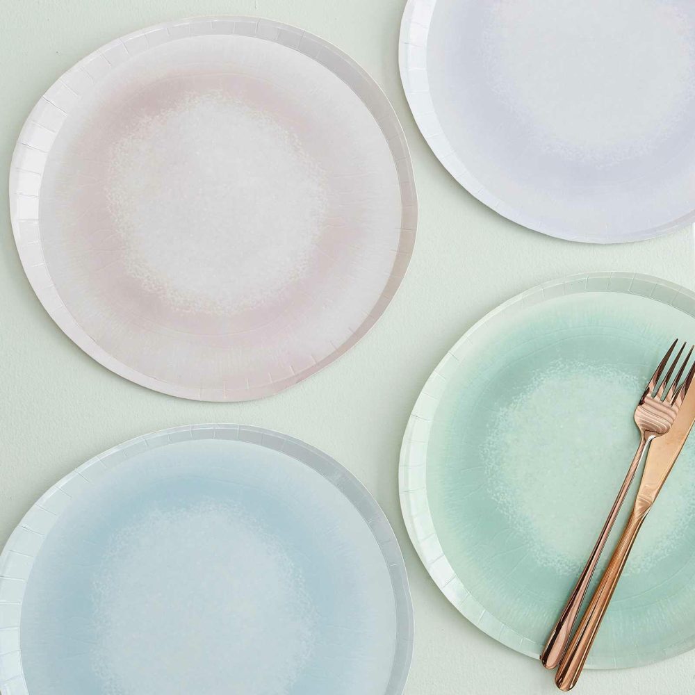 Paper Plates |   Pastel Watercolour Paper Plates Paper Plates Paper Plates