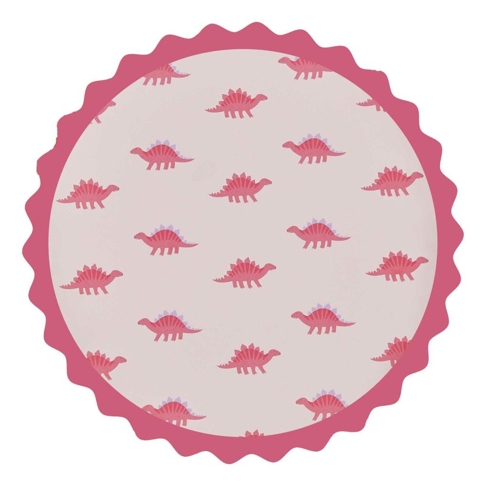 Paper Plates |   Pink Dinosaur Print Paper Plates Paper Plates Paper Plates