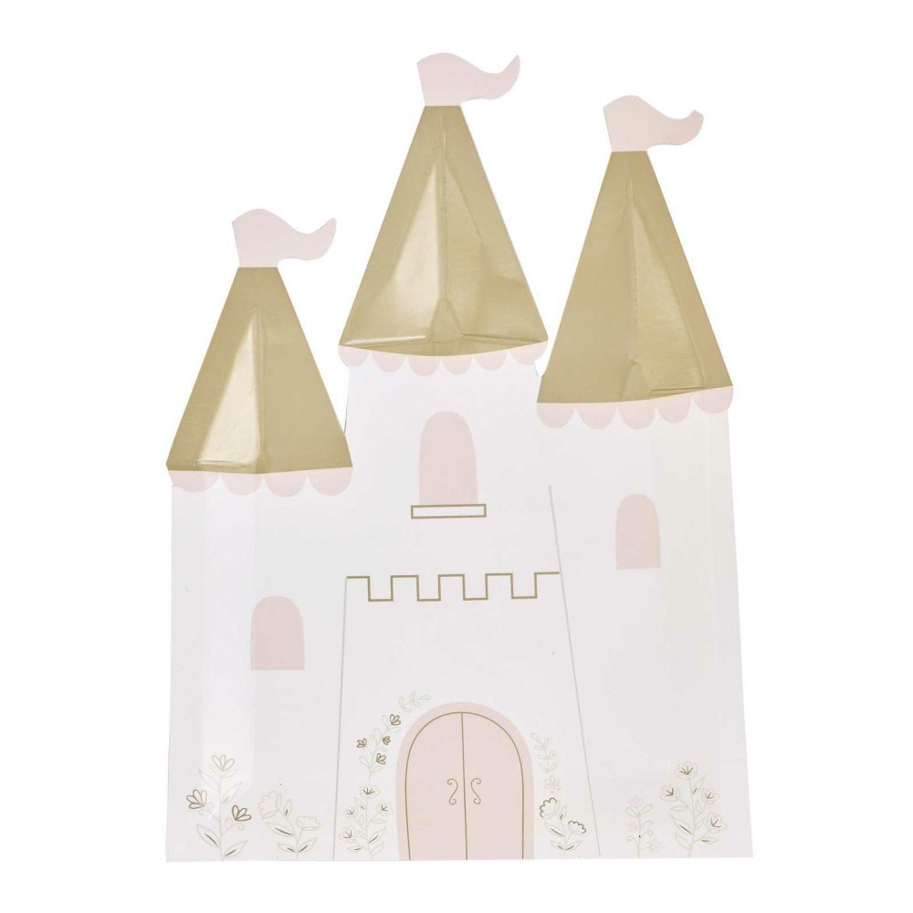 Paper Plates |   Princess Castle Paper Party Plates Paper Plates Paper Plates