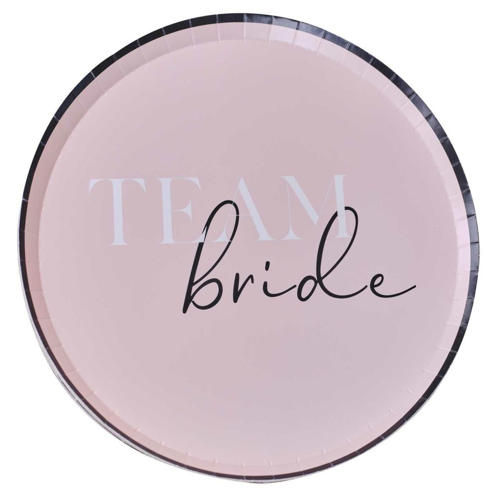 Paper Plates |   Team Bride Bachelorette Party Paper Plates Paper Plates Paper Plates