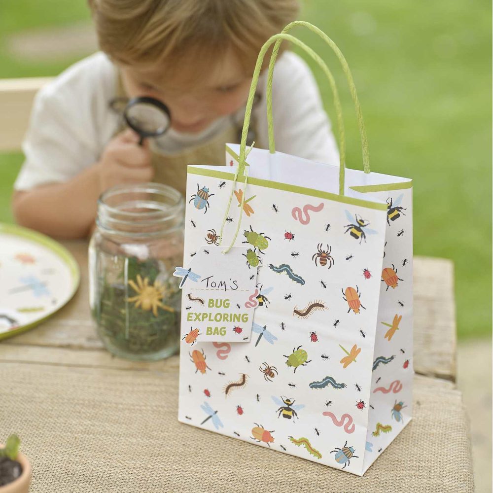 Party Bags & Boxes |   Bug Hunt Party Bags With Magnifying Glasses Party Accessories Party Bags & Boxes