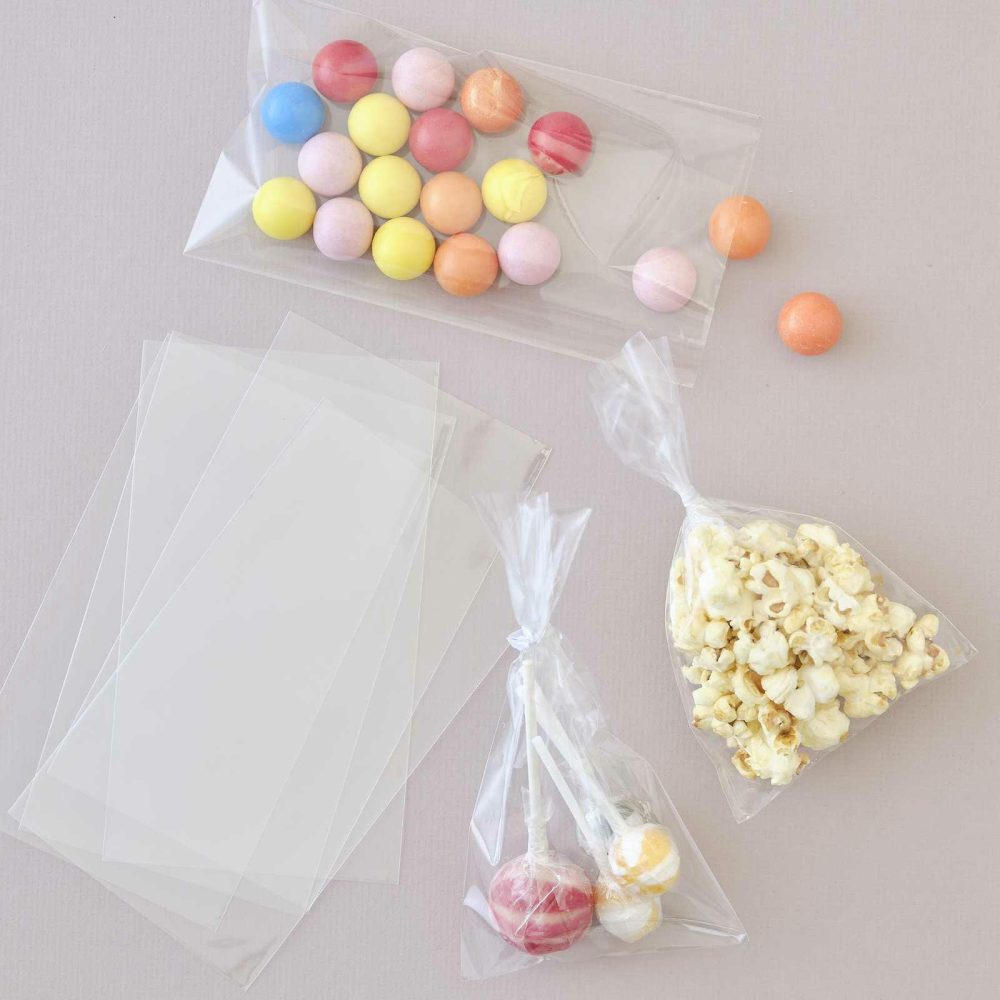 Party Bags & Boxes |   Clear Lollipop Bags Party Accessories Party Bags & Boxes