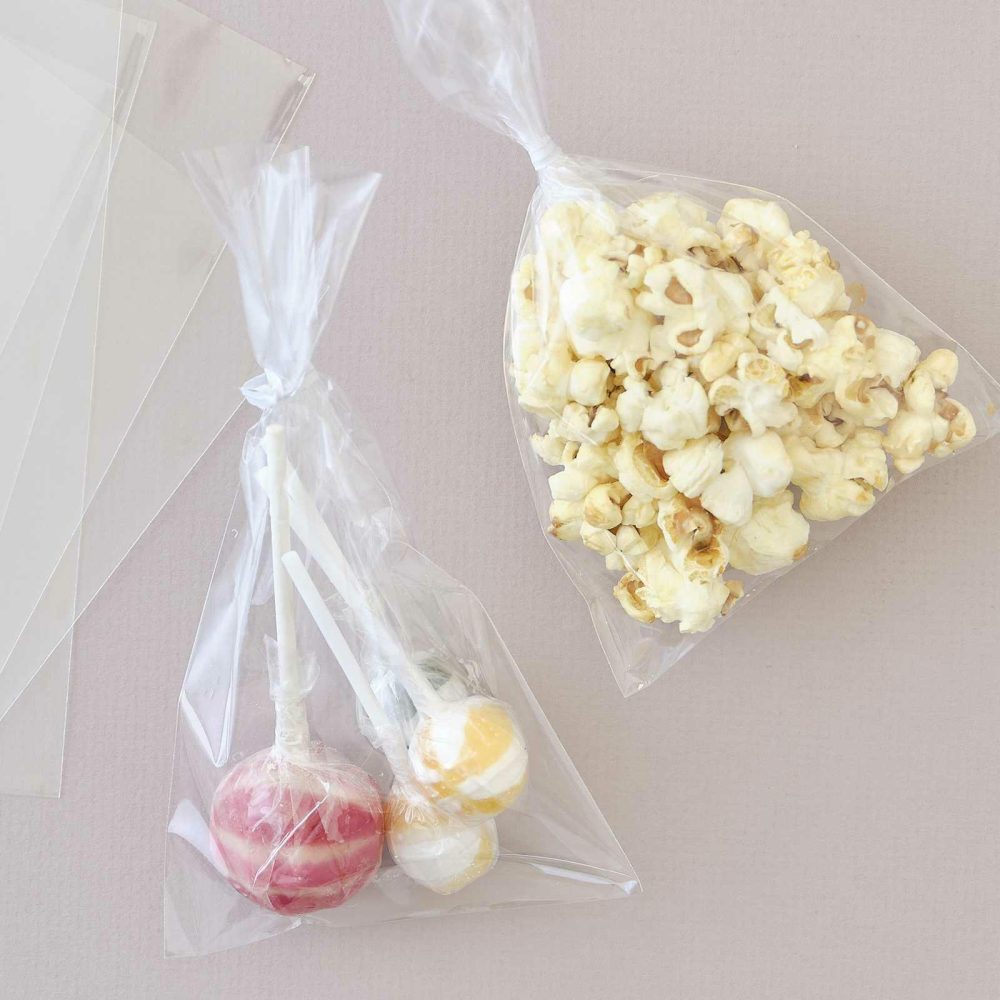 Party Bags & Boxes |   Clear Lollipop Bags Party Accessories Party Bags & Boxes