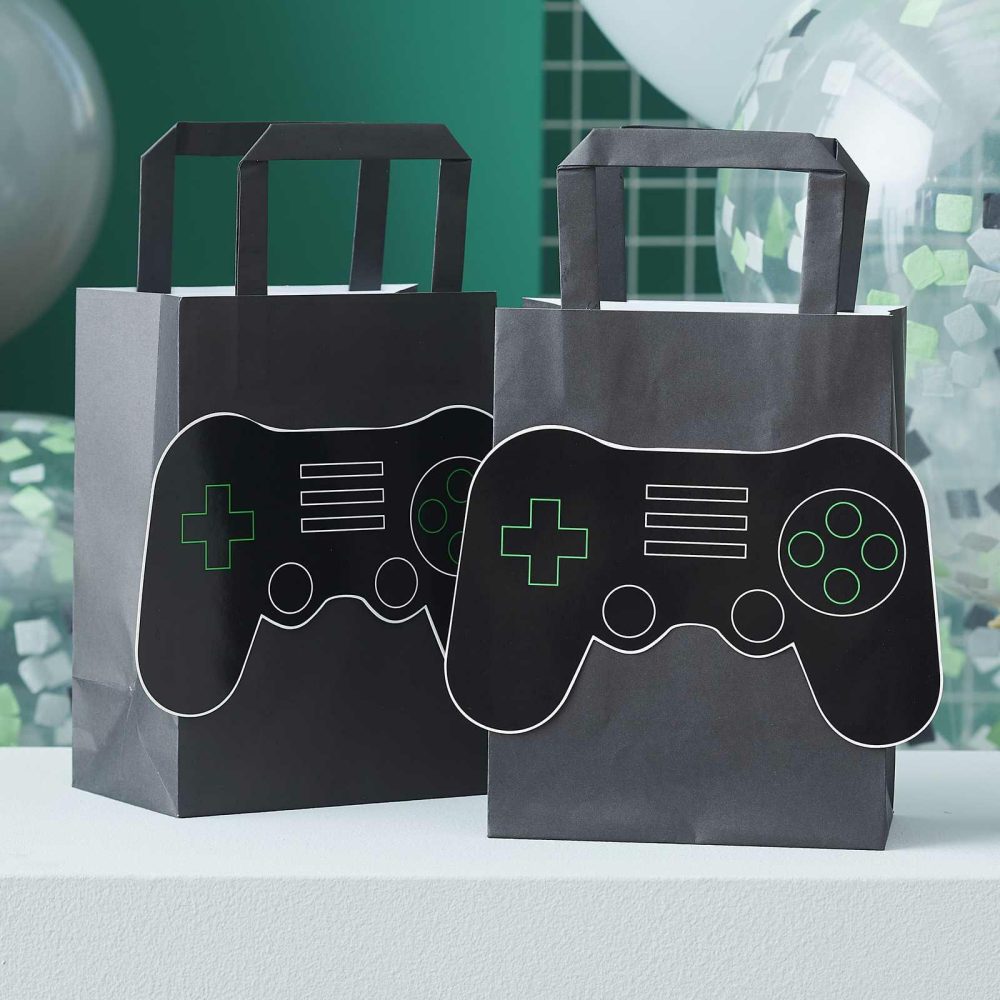 Party Bags & Boxes |   Eco Friendly Gamer Party Bags Party Accessories Party Bags & Boxes