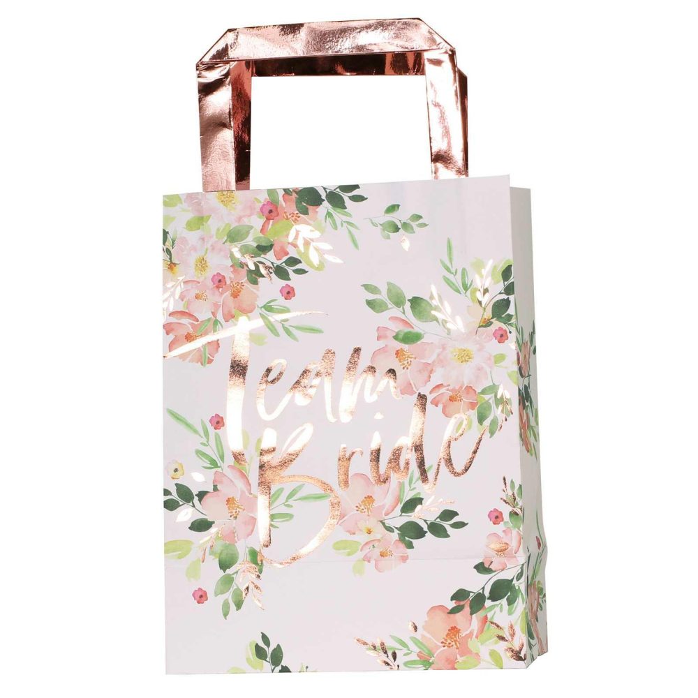 Party Bags & Boxes |   Floral Team Bride Bachelorette Party Bags Party Accessories Party Bags & Boxes