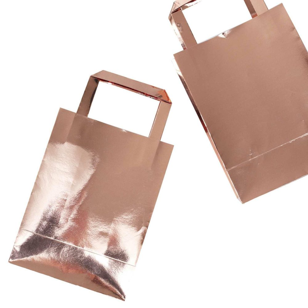 Party Bags & Boxes |   Rose Gold Party Bags Party Accessories Party Bags & Boxes