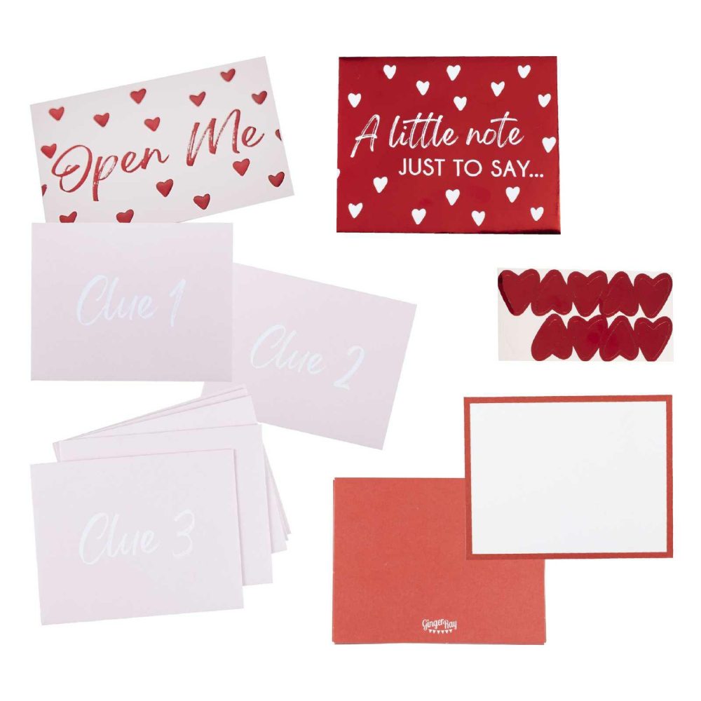 Party Games |   Valentines Treasure Hunt Game Party Accessories Party Games