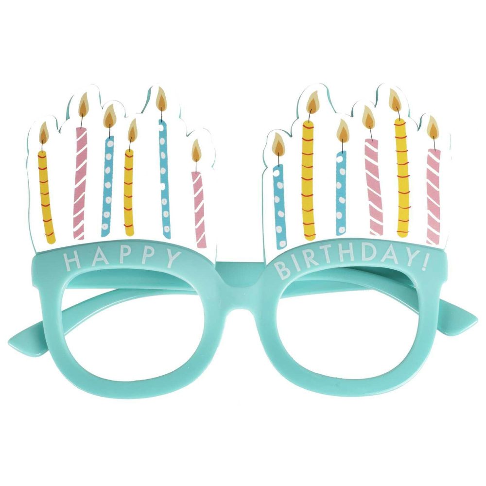 Party Hats, Sashes & Dress Up |   Happy Birthday Fun Party Glasses Party Accessories Party Hats, Sashes & Dress Up