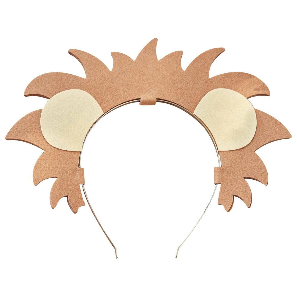 Party Hats, Sashes & Dress Up |   Lion Headband Party Accessories Party Hats, Sashes & Dress Up