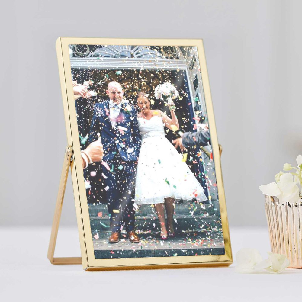 Photo Frames |   Gold Photo Frame Homeware Photo Frames