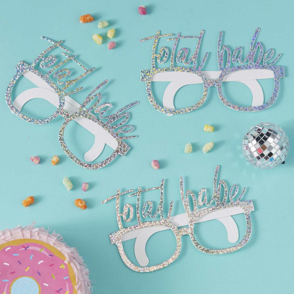 Photobooth & Games |   Iridescent Total Babe Fun Glasses Party Accessories Photobooth & Games