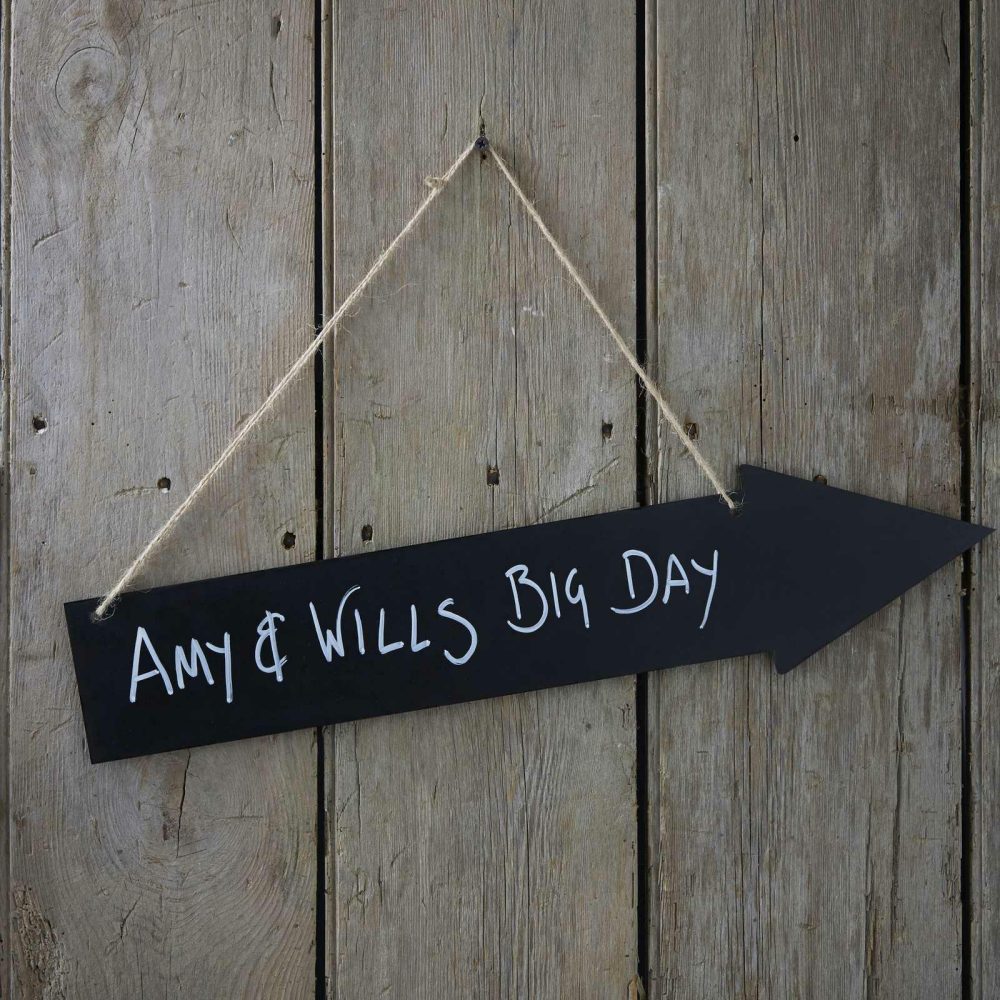 Room Decorations |   Wooden Chalkboard Arrow Sign Party Decorations Room Decorations