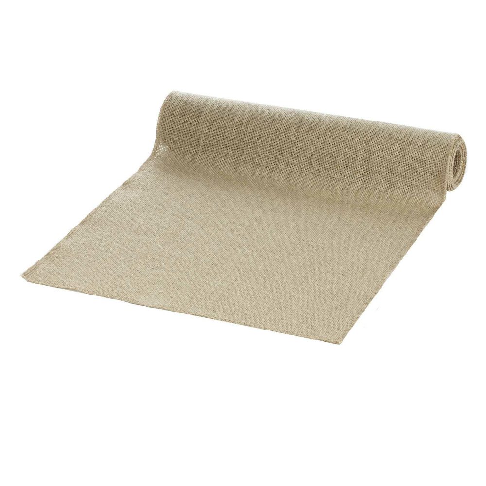 Table Cloths & Runners |   Hessian Table Runner Homeware Table Cloths & Runners